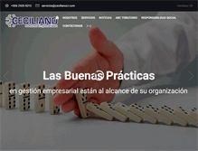Tablet Screenshot of cecilianocr.com
